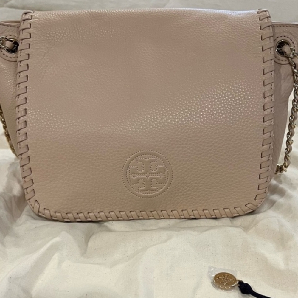 Tory Burch Taupe Shoulder Bag - Picture 4 of 9